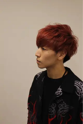 ショート カラー メンズ 吉岡 昌吾のヘアスタイル