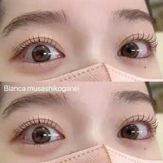 マツエク・マツパ Bianca 武蔵小金井　日暮のマツエク・マツパデザイン