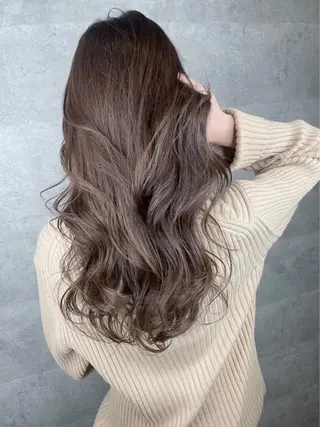 セミロング カラー パーマ ヘアアレンジ メンズ キッズ ネイル マツエク・マツパ アイブロウ _WHITE高槻所属・_WHITE高槻店 yusukeのヘアスタイル