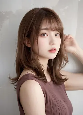 ミディアム 🌻 youのヘアスタイル