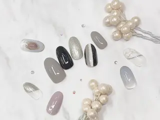 ネイル ネイルPetit Ribbonのネイルデザイン