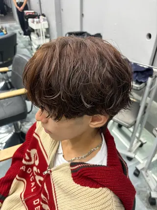 パーマ メンズ メンズパーマ/韓国 ヘア/Mino🤍のヘアスタイル