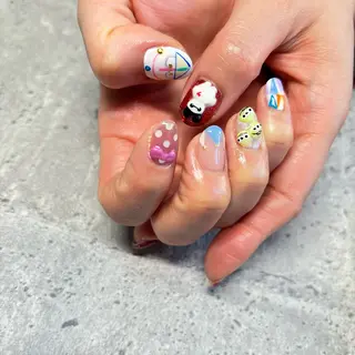 ネイル RE💟N.NAIL ラテン系お姉さんのネイルデザイン