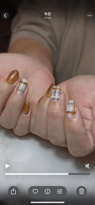 ネイル sweet 仲野陽子のネイルデザイン