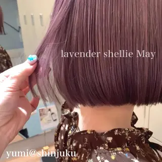 ショート カラー パーマ ヘアアレンジ メンズ キッズ ネイル マツエク・マツパ 新宿駅近♡友達とOK 🦋W -ワット -のヘアスタイル