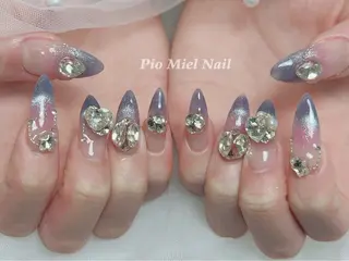 ネイル HANA 長さだしのネイルデザイン