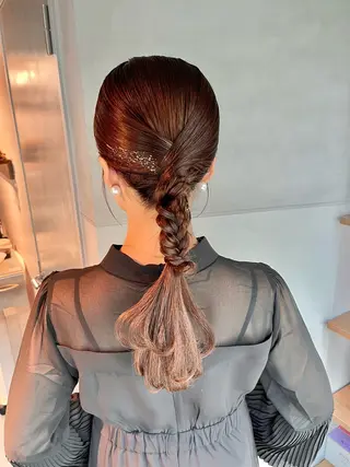 ヘアアレンジ charm《銀座》 ヘアセット/縮毛矯正のヘアスタイル