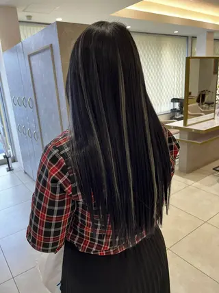 ロング 吹田 駿 髪質改善縮毛矯正のヘアスタイル