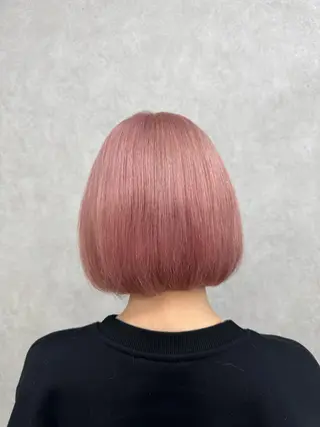 ミディアム カラー 🍎暖色カラーで大人 可愛く🍒齋藤すみれのヘアスタイル