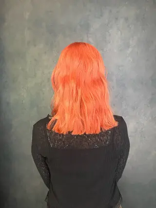 ミディアム ✩.*Aise⟡.· 艶カラー🪽のヘアスタイル