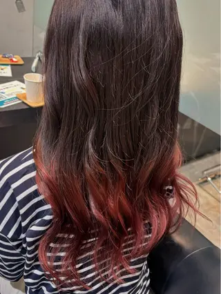 ロング 林 美月のヘアスタイル