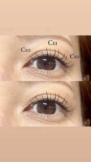 マツエク・マツパ ＋tico _ayanaのマツエク・マツパデザイン