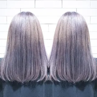 ロング カラー 及川シゲル 髪質改善講師のヘアスタイル