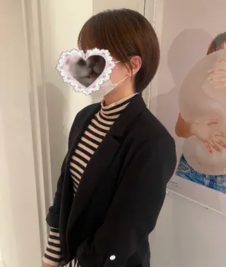 ショート カラー riria/ボブ /ブラウンカラー🎀のヘアスタイル