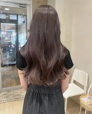 ロング カラー nakahara madokaのヘアスタイル