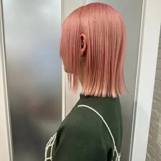 ミディアム カラー 森田さち /金山/ハイトーンのヘアスタイル