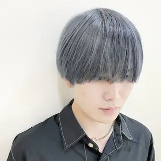 ショート メンズ デザインカラー/ 推しの配色 肥後のヘアスタイル