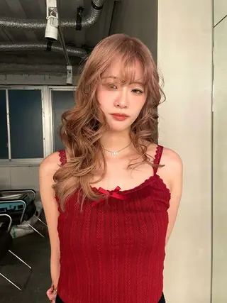 ロング カラー Fev YUZUのヘアスタイル