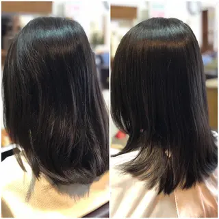 セミロング 戸津川 隆人のヘアスタイル