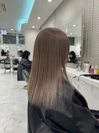 セミロング カラー 💎透明感カラー /kaito💎のヘアスタイル