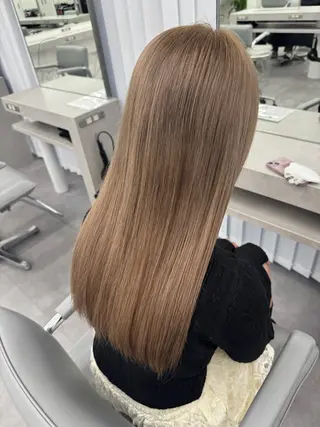 ロング カラー 🎀ブリーチ🎀 艶カラー/yukiのヘアスタイル