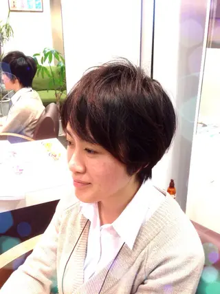 ショート 鈴木 晃一のヘアスタイル