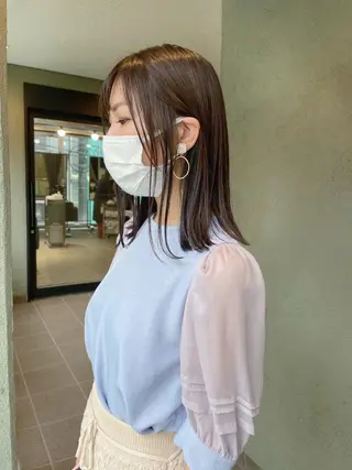 ミディアム カラー HIROKI ” stylistのヘアスタイル