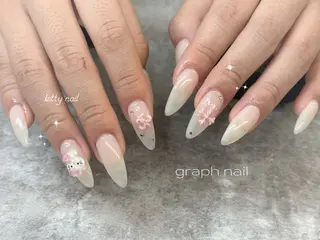 ネイル graph nail【グラフ ネイル】所属・graphnail‪ ‪‪❤︎‬manaのネイルデザイン