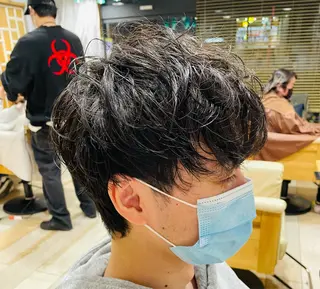 ショート パーマ メンズ すげさやか ✨メンズカットパーマのヘアスタイル