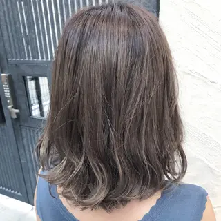 ショート カラー AMI Hair  supply所属・髪質改善カラー 韓国風レイヤーのヘアスタイル