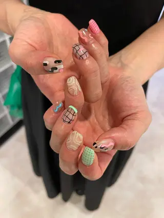 ネイル 8113 海外/y2k/韓国のネイルデザイン