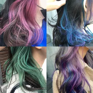 ミディアム 原宿サロン代表 デザインカラー伊藤卓のヘアスタイル