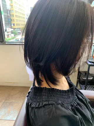 ミディアム 小沼采唯👧🏼 海好きオヌちゃんのヘアスタイル