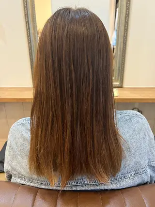 ロング カラー 🐰ハイトーンカラー 畠山　渡🐰のヘアスタイル