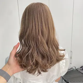 ミディアム 韓国カット/ パーマ/KOTAのヘアスタイル