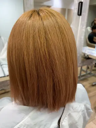 ミディアム カラー 稲垣 舜典のヘアスタイル
