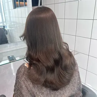 ロング カラー 表参道/透明感カラー /暗髪/ジュキヤのヘアスタイル