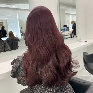 ロング カラー ヘアアレンジ 🪞SHE池袋 Official🪞のヘアスタイル