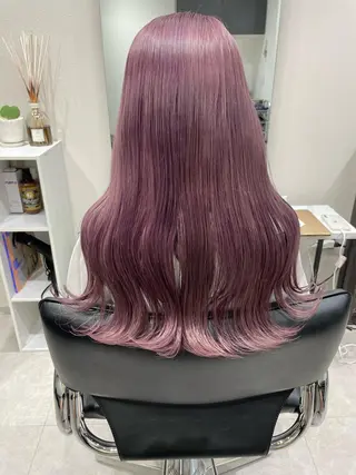 ロング カラー 髪質改善will hairdesignのヘアスタイル