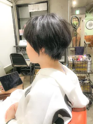 ショート 北條 優輝のヘアスタイル