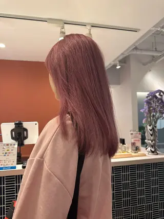 ロング カラー SUNDAZED所属・日沖 由紀子のヘアスタイル