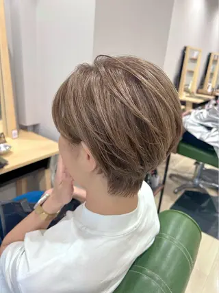 ショート カラー 白髪ぼかし/ショート 特化🌟サトウユキのヘアスタイル