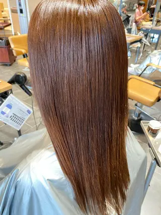 ロング 尾崎 優也のヘアスタイル