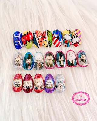 ネイル CROWN プライベートサロンのネイルデザイン