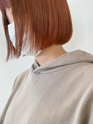 ショート カラー レイヤー/ウルフ🤎 mayo.のヘアスタイル