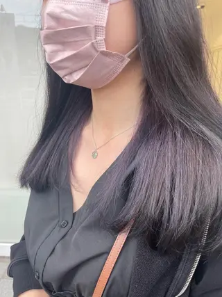 セミロング 暖色🎀ゆるふわ☁️ MOERI 🍒のヘアスタイル