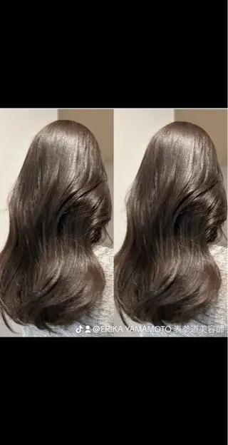 ロング カラー ICY表参道所属・ERIKA YAMAMOTOのヘアスタイル