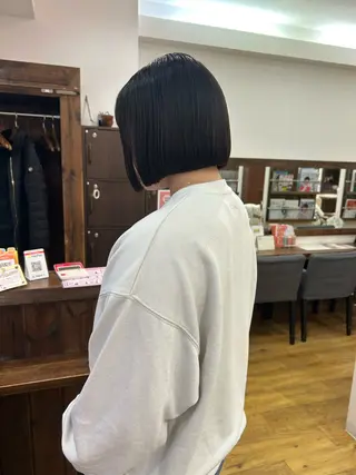 ミディアム 🦋ショートカット モデル古橋紀輔🦋‪のヘアスタイル