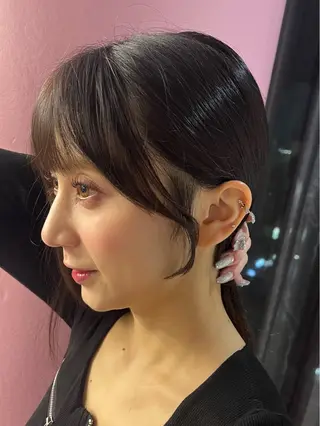 セミロング ｊｏｕｅｒｍ所属・透明感/グレージュ /韓国レイヤー🪽のヘアスタイル