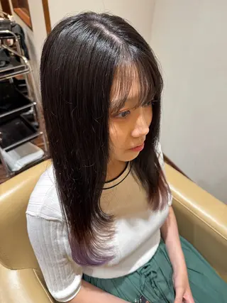 ロング gigscor所属・金子 珠梨のヘアスタイル